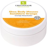 Greendoor Shea Body Mousse Sanddorn Orange von GREENDOOR