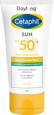 CETAPHIL Sun Daylong SPF 50+ sens.Gel-Fluid Gesich 50 ml von Galderma Laboratorium GmbH