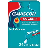 GAVISCON Advance Pfefferminz Suspension bei Sodbrennen von Gaviscon