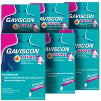 GAVISCON Dual 500 mg, 213 mg, 325 mg Suspension Dosierbeutel von Gaviscon