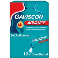 Gaviscon Advance Pfefferminz 1000mg/200mg Dosierbeutel von Gaviscon