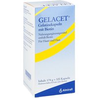 Gelacet Gelatinekapseln mit Biotin von Gelacet