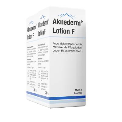 Aknederm Lotion F von Gepepharm GmbH