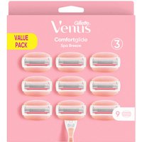 Gillette Venus - Ersatzklingen 'Comfortglide Spa Breeze' von Gillette Venus