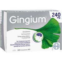 Gingium 240 mg Filmtabletten von Gingium