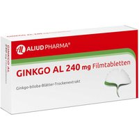 Ginkgo AL 240mg von Ginkgo AL 240 mg