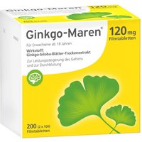 Ginkgo-maren 120 Mg Filmtabletten von Ginkgo-Maren