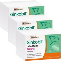 Ginkobil® ratiopharm 240mg mit Ginkgo biloba von Ginkobil