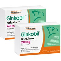 Ginkobil® ratiopharm 240mg mit Ginkgo biloba von Ginkobil