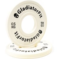 Gummi-Fraktionsscheiben 'Fractional Plate' O 51mm (Satz von 2) von GladiatorFit