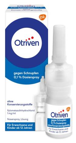 Otriven gegen Schnupfen Erwachsene von GlaxoSmithKline Consumer Healthcare GmbH & Co. KG - OTC Medicines