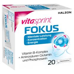 "VITASPRINT Fokus Direktsticks 20 Stück" von "GlaxoSmithKline Consumer Healthcare GmbH & Co. KG - OTC Medicines"