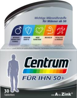 CENTRUM f�r Ihn 50+ Capletten 40 g von GlaxoSmithKline Consumer Healthcare