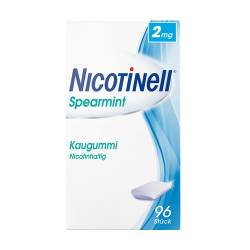 Nicotinell Spearmint Kaugummi 2 mg 96 St Kaugummi von GlaxoSmithKline Consumer Healthcare GmbH & Co. KG - OTC Medicines