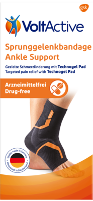 VOLTACTIVE Sprunggelenkbandage links M 1 St von GlaxoSmithKline Consumer Healthcare