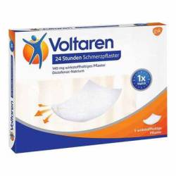 VOLTAREN 24 Stunden Schmerzpflaster 5 St von GlaxoSmithKline Consumer Healthcare