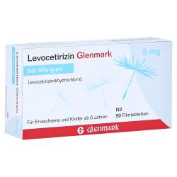"Levocetirizin Glenmark 5mg Filmtabletten 50 Stück" von "Glenmark Arzneimittel GmbH"