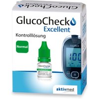 GlucoCheck Excellent Kontrolllösung (normal) für das Excellent Messgerät von GlucoCheck