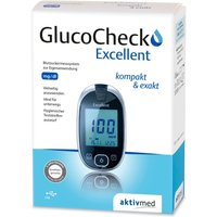 GlucoCheck Excellent Messgeräte-Set (mg/dl) zur Blutzuckerkontrolle von GlucoCheck