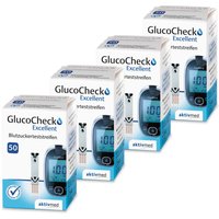 GlucoCheck Excellent Teststreifen (200 Stück) zur Diabetes-Kontrolle von GlucoCheck