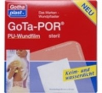 GOTA-POR PU Wundfilm 10x6 cm steril Pflaster von Gothaplast Verbandpflasterfabrik GmbH