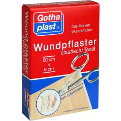 GOTHAPLAST WUNDPFLASTER ELASTISCH 50CMX6CM 1 St Pflaster von Gothaplast Verbandpflasterfabrik GmbH