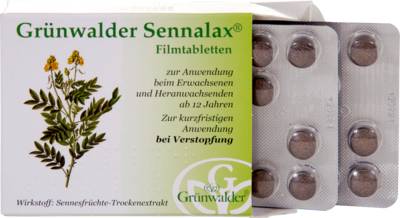 GR�NWALDER Sennalax Filmtabletten 30 St von Gr�nwalder Gesundheitsprodukte GmbH