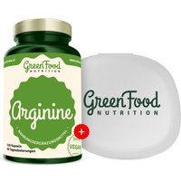 GreenFood Nutrition Arginin + Kapselbehälter von GreenFood Nutrition