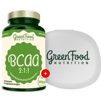 GreenFood Nutrition Bcaa 2:1:1 + Kapselbehälter von GreenFood Nutrition