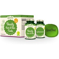 GreenFood Nutrition Beauty Hair & Skin Forte + Pillbox ( Haare & Haut ) von GreenFood Nutrition