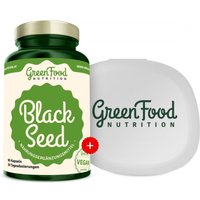 GreenFood Nutrition Black Seed - Schwarzkümmel + Kapselbehälter von GreenFood Nutrition