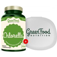 GreenFood Nutrition Chlorella + Kapselbehälter von GreenFood Nutrition