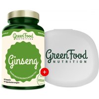 GreenFood Nutrition Ginseng + Kapselbehälter von GreenFood Nutrition