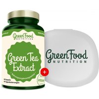 GreenFood Nutrition Grüner Tee Extrakt + Kapselbehälter von GreenFood Nutrition