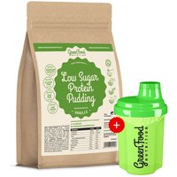 GreenFood Nutrition Low Sugar Protein Pudding + 300ml Shaker von GreenFood Nutrition