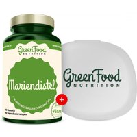 GreenFood Nutrition Mariendistel + Kapselbehälter von GreenFood Nutrition
