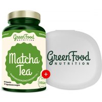 GreenFood Nutrition Matcha Tea + Kapselbehälter von GreenFood Nutrition