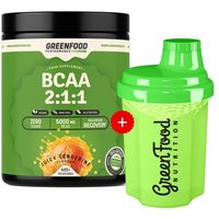 GreenFood Nutrition Performance Bcaa 2:1:1 + 300ml Shaker von GreenFood Nutrition