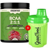 GreenFood Nutrition Performance Bcaa 2:1:1 + 300ml Shaker von GreenFood Nutrition