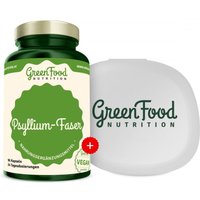 GreenFood Nutrition Psyllium-Faser + Kapselbehälter von GreenFood Nutrition