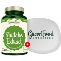 GreenFood Nutrition Shiitake-Extrakt + Kapselbehälter von GreenFood Nutrition