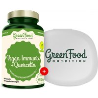 GreenFood Nutrition Vegan Immunix + Quercetin + Kapselbehälter von GreenFood Nutrition