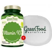 GreenFood Nutrition Vitamin K2 + Kapselbehälter von GreenFood Nutrition