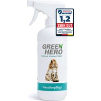 GreenHero Haustierpflege, pflegt die Haut bei Juckreiz und Milben von GreenHero