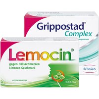 Lemocin gegen Halsschmerzen + Grippostad® Complex 500 mg/30 mg von Grippostad