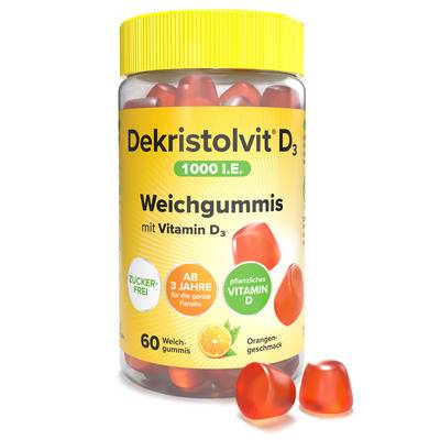 DEKRISTOLVIT D3 1000 I.E. Weichgummis 162 g von H�bner Naturarzneimittel GmbH