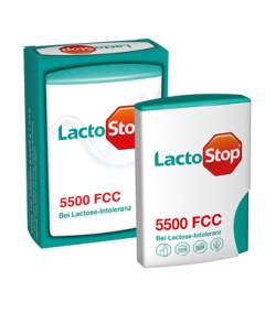 LACTOSTOP 5.500 FCC Tabletten Klickspender 9 g von H�bner Naturarzneimittel GmbH