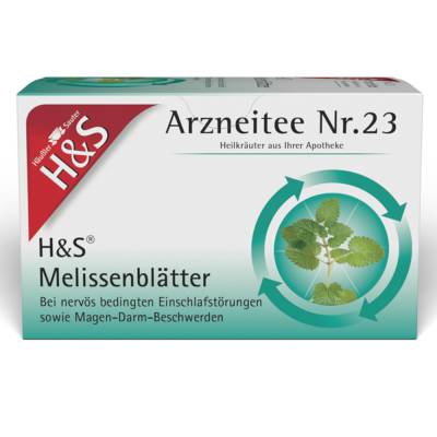 H&S Arzneitee Melissenblätter von H&S Tee-Gesellschaft mbH & Co. KG