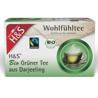 H&S Wohlfühltee Grüner Tee aus Darjeeling von H&S Tee-Gesellschaft mbH & Co. KG