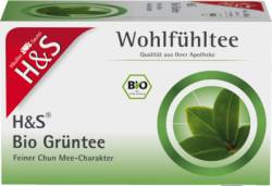 H&S Bio Gr�ntee Filterbeutel 20X2.0 g von H&S Tee - Gesellschaft mbH & Co.